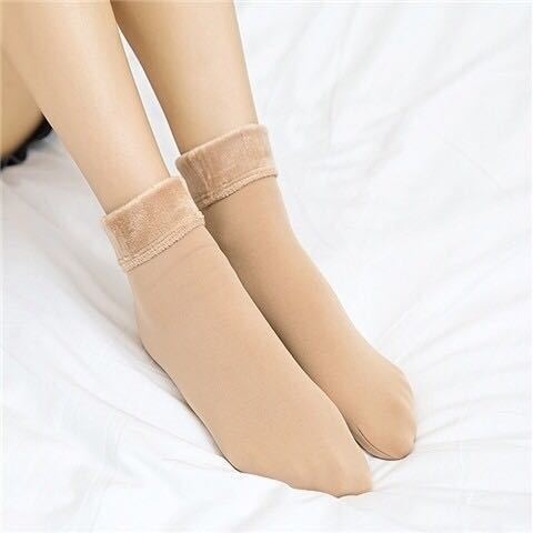Autumn and winter socks men and women wild tube socks imitation nylon
